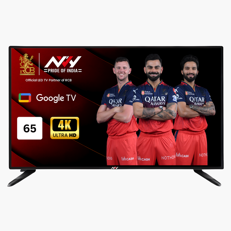 NVY- 65 inch | Google Smart TV | Frameless Cabinet