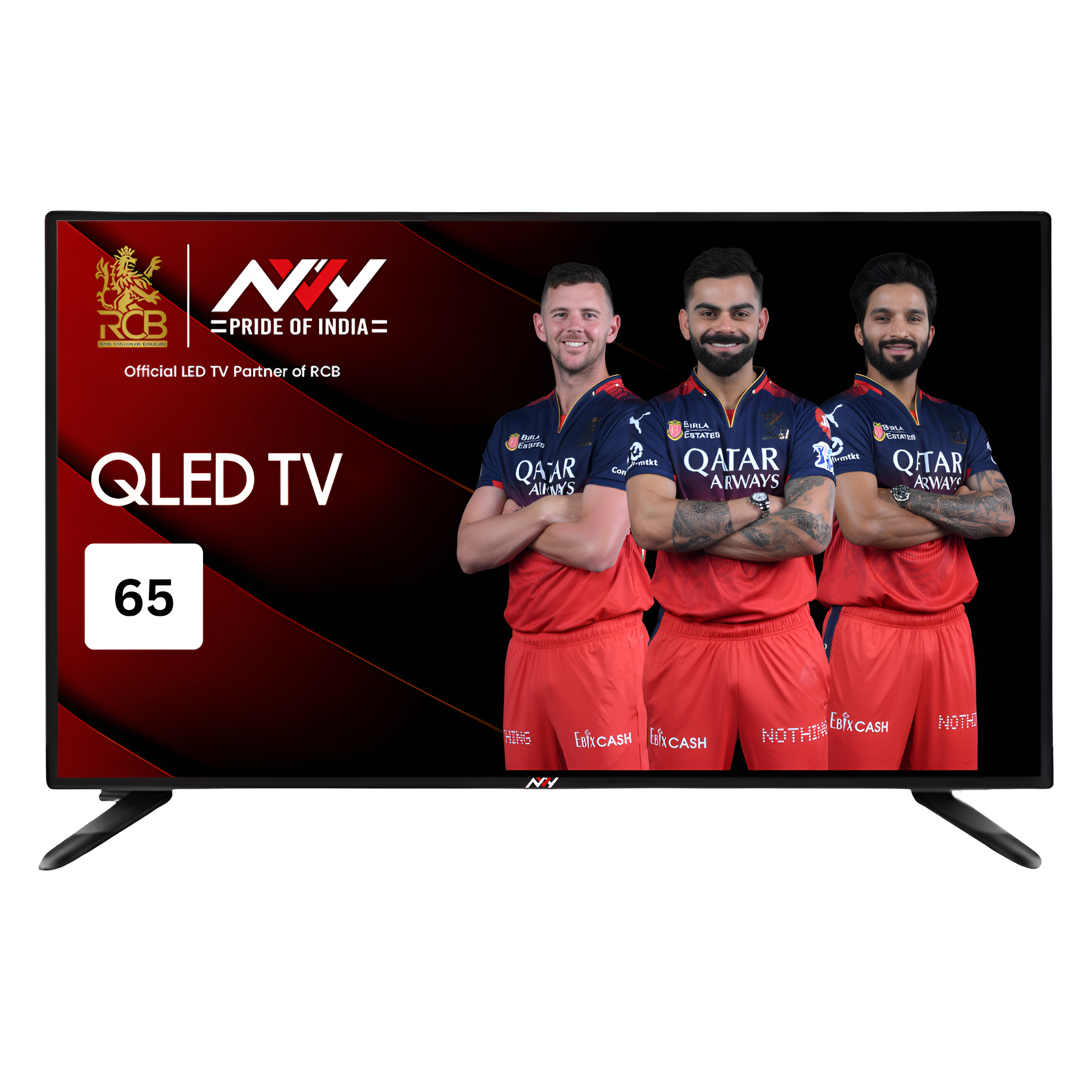 NVY- 65 inch | QLED TV | Frameless Cabinet