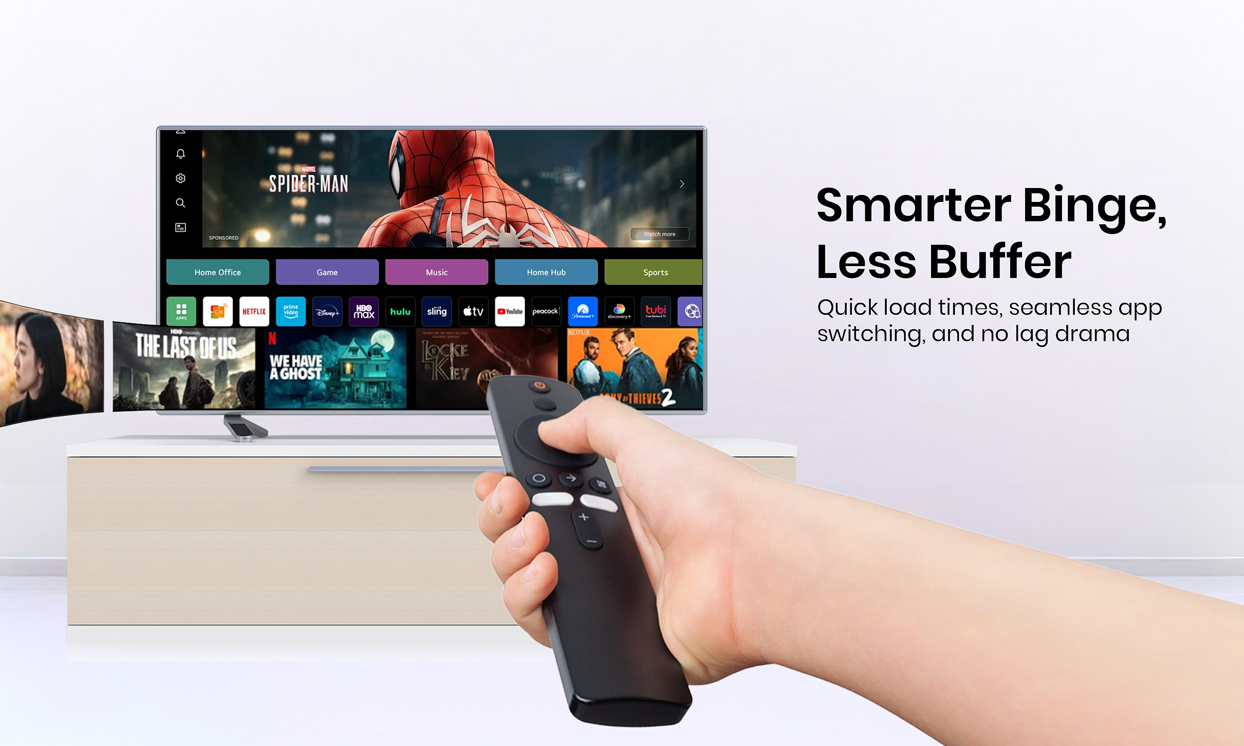 NVY- 32 inch | Android Smart TV | Frameless Cabinet banner