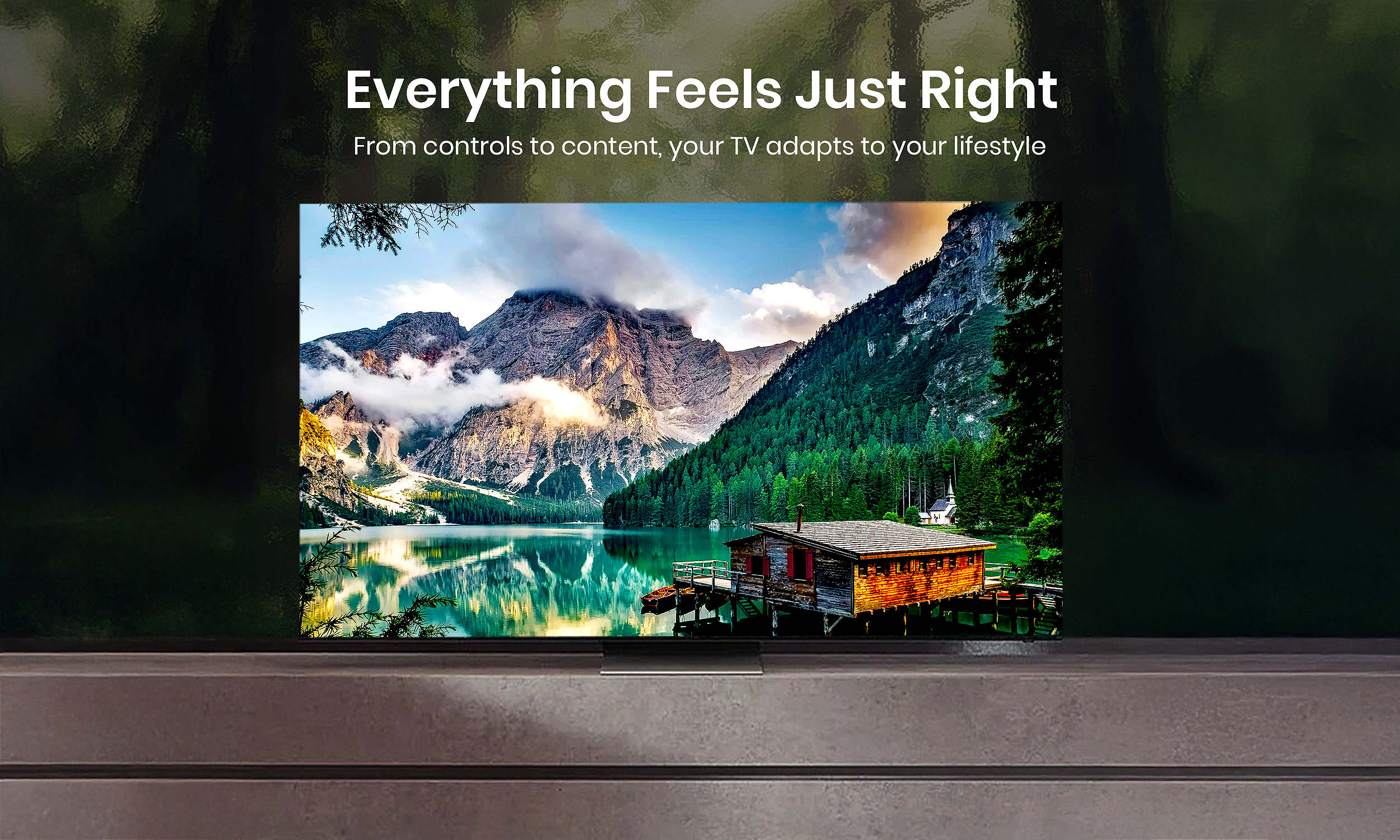 NVY- 32 inch | Android Smart TV | Frameless Cabinet banner