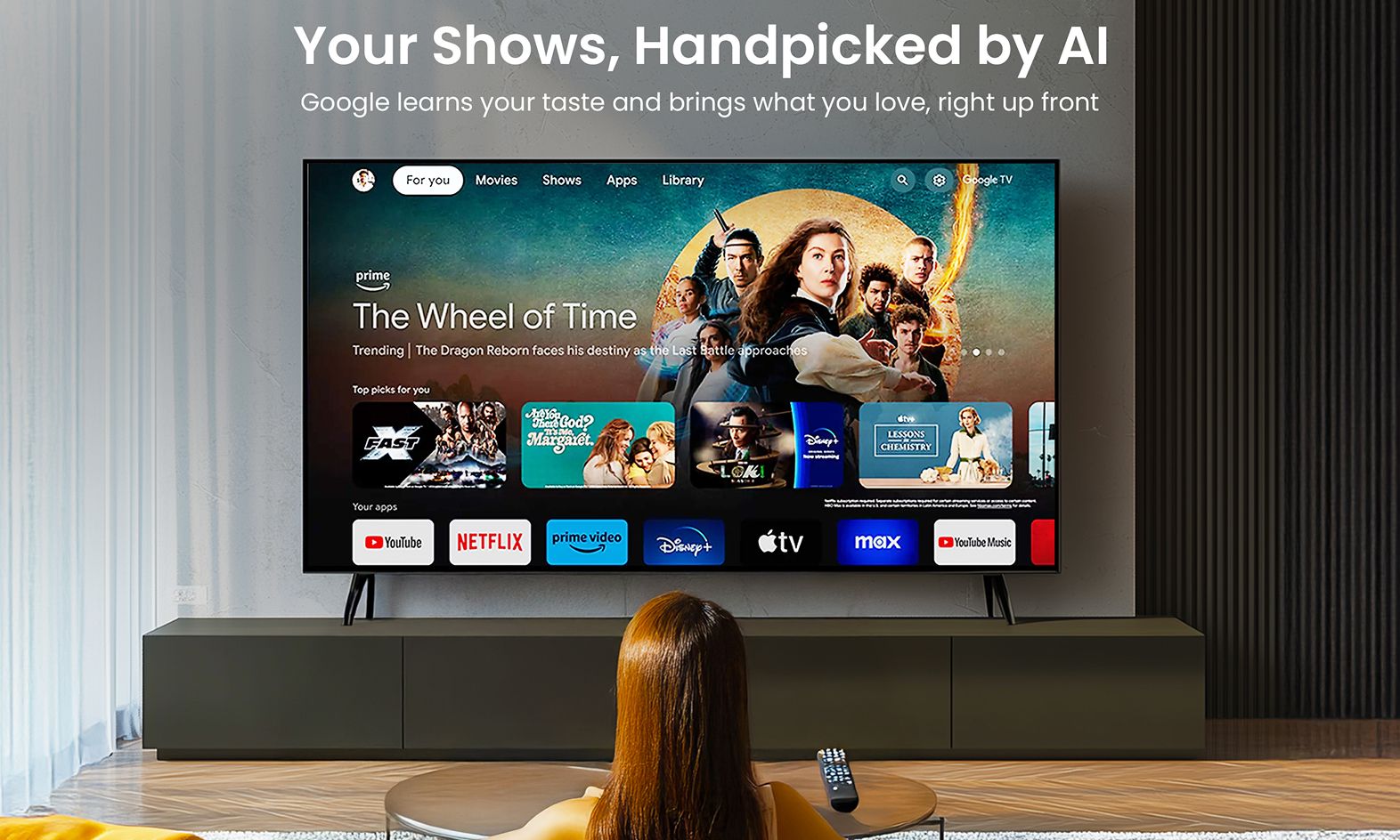 NVY- 55 inch | Smart 4K WebOS | Frameless Cabinet banner